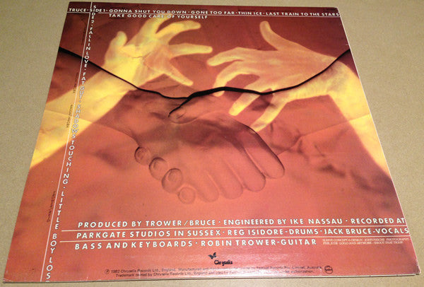 Robin Trower, Jack Bruce – Truce LP vinyl record, image 2 of 4
