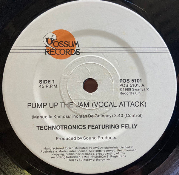 Technotronic, Felly – Pump Up The Jam