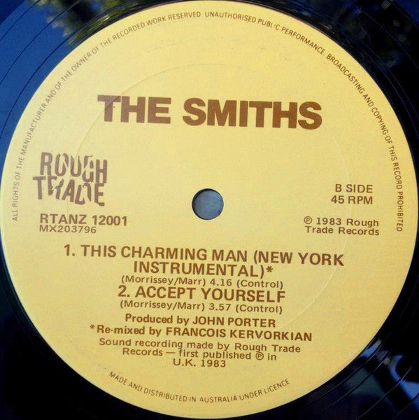 The Smiths – This Charming Man (New York) 12" vinyl record, image 4 of 6