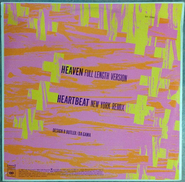 The Psychedelic Furs – Heaven 12" vinyl record, image 2 of 4