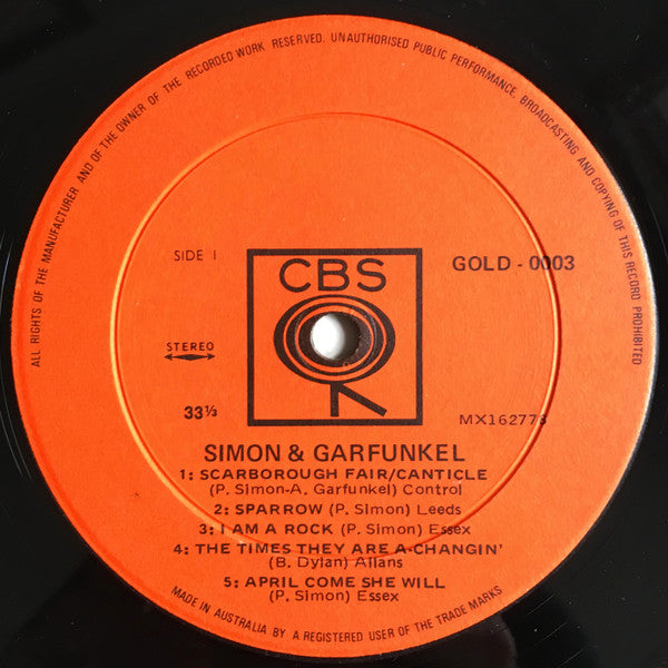 Simon & Garfunkel – Simon & Garfunkel LP vinyl record, image 5 of 6