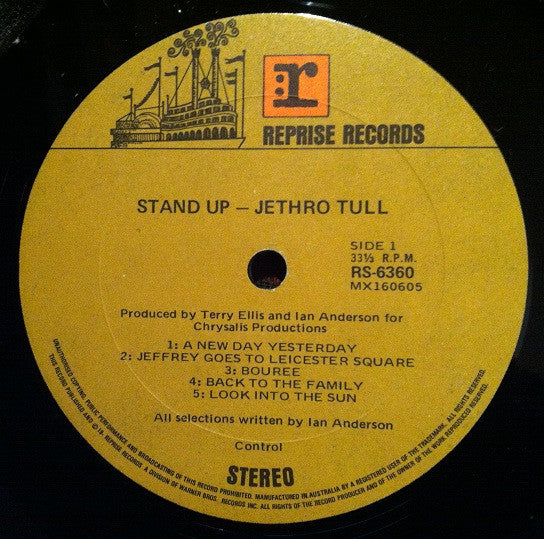Jethro Tull – Stand Up LP vinyl record, image 3 of 4