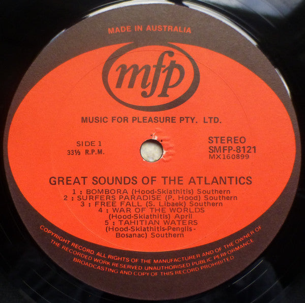 The Atlantics – Great Surfing Sounds Of The Atlantics LP vinyl record, image 3 of 4