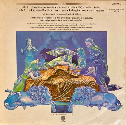 Black Sabbath – Sabbath Bloody Sabbath LP vinyl record, image 4 of 5