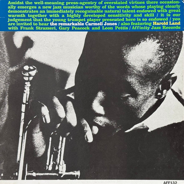 Carmell Jones, Harold Land – The Remarkable Carmell Jones LP vinyl record, image 1 of 4