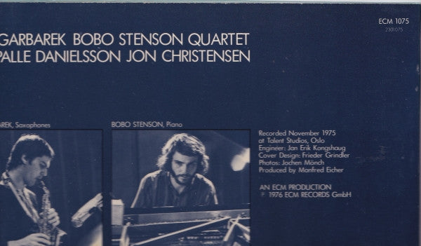 Jan Garbarek - Bobo Stenson Quartet – Dansere LP vinyl record, image 5 of 6