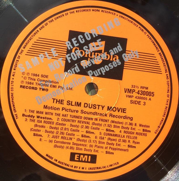 Slim Dusty – The Slim Dusty Movie (Original Motion Picture Soundtrack) (2xLP) LP vinyl record, image 7 of 10
