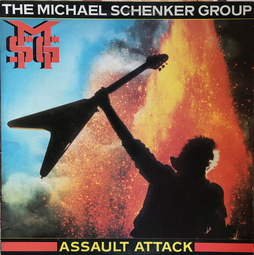 The Michael Schenker Group – Assault Attack LP vinyl record, image 1 of 4