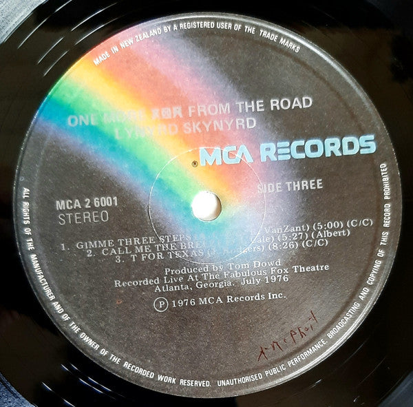 Lynyrd Skynyrd – One More From The Road (2xLP) LP vinyl record, image 6 of 7