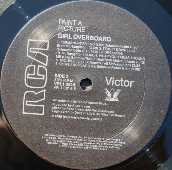 Girl Overboard – Paint A Picture LP vinyl record, image 4 of 4