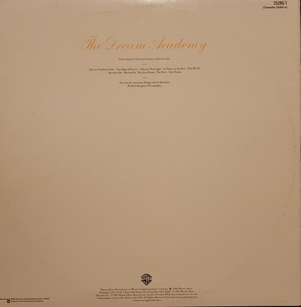 The Dream Academy – The Dream Academy LP vinyl record, image 2 of 8