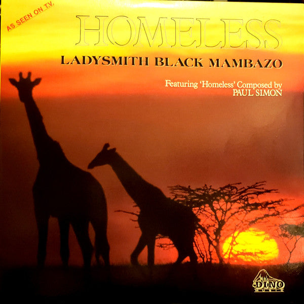 Ladysmith Black Mambazo – Homeless LP vinyl record, image 1 of 4