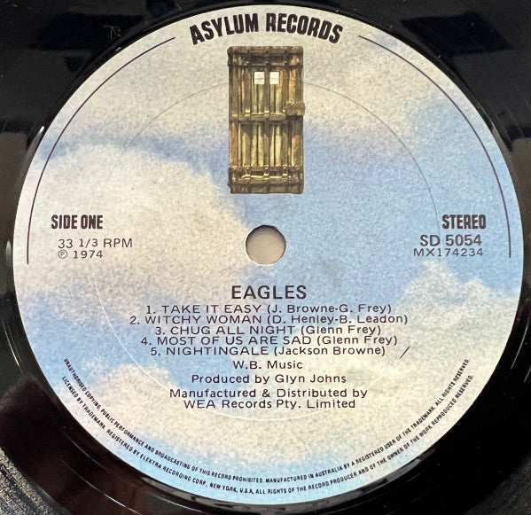 Eagles – Eagles LP vinyl record, image 5 of 8
