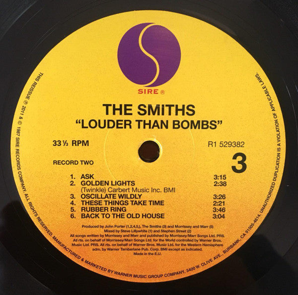 The Smiths – Louder Than Bombs (2xLP) LP vinyl record, image 8 of 9