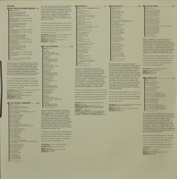 Paul McCartney – Flaming Pie LP vinyl record, image 7 of 10