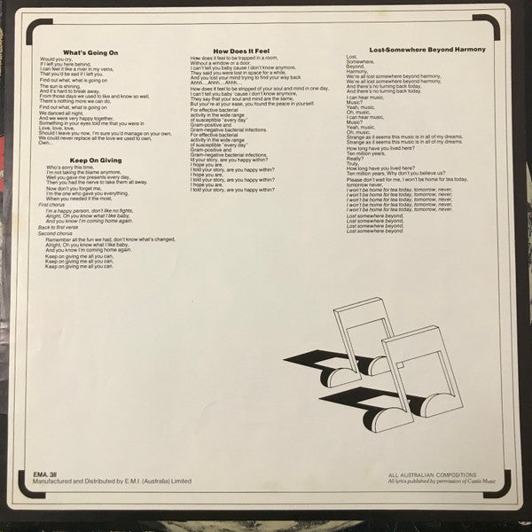 Moir Sisters – Lost-Somewhere Beyond Harmony LP vinyl record, image 9 of 9