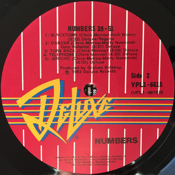 The Numbers – 39-51 LP vinyl record, image 4 of 5