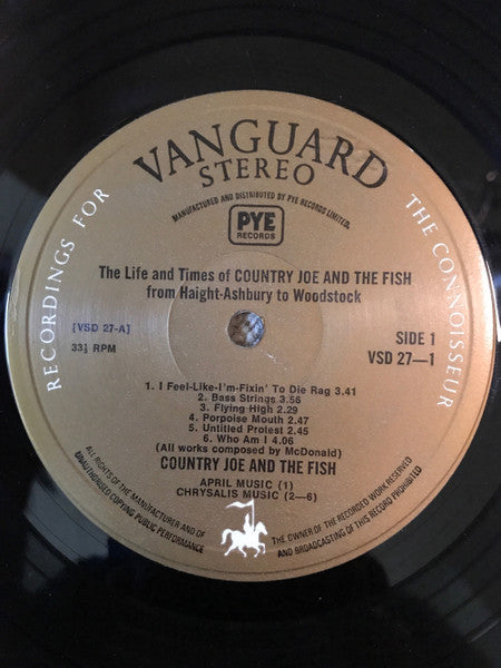 Country Joe And The Fish – The Life And Times Of Country Joe And The Fish From Haight-Ashbury To Woodstock (2xLP) LP vinyl record, image 5 of 8