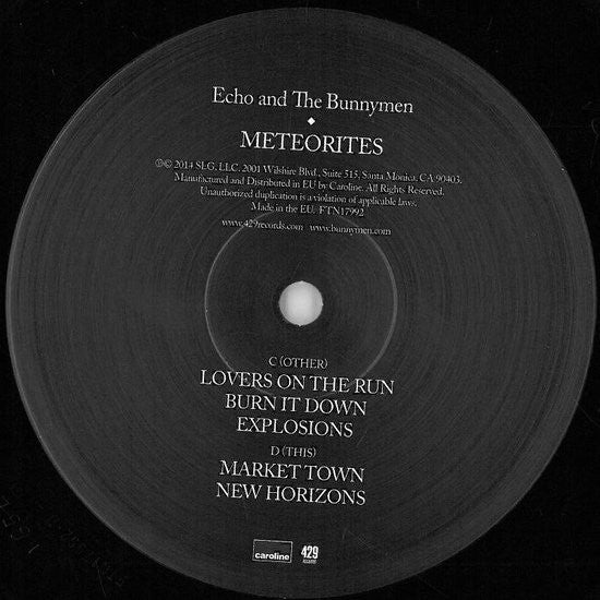 Echo & The Bunnymen – Meteorites (2xLP) LP vinyl record, image 10 of 10