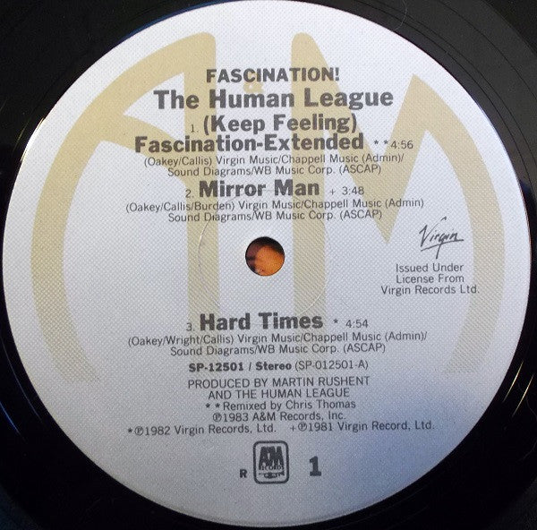 The Human League – Fascination! LP vinyl record, image 3 of 4