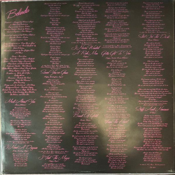 Belinda Carlisle – Belinda LP vinyl record, image 3 of 6