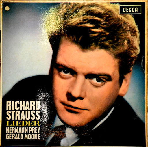 Richard Strauss, Hermann Prey, Gerald Moore – Lieder LP vinyl record, image 1 of 3