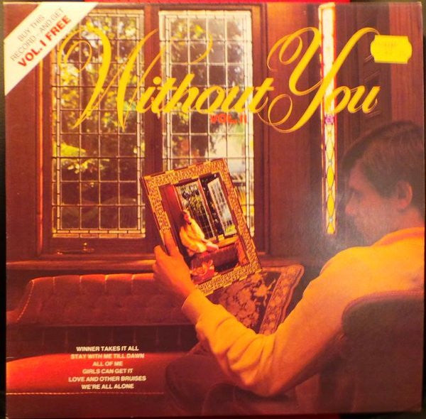 Various – Without You Vol. II LP vinyl record, image 1 of 3