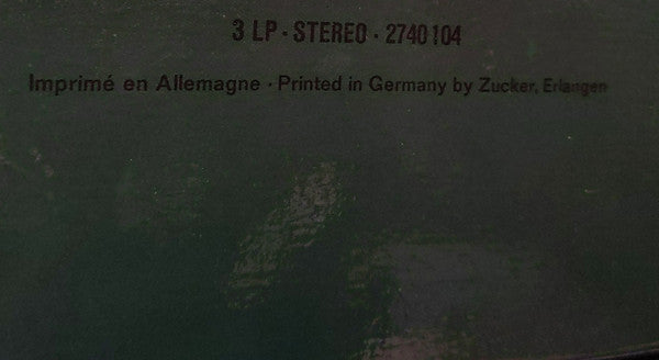 Felix Mendelssohn-Bartholdy, Daniel Barenboim – Lieder Ohne Worte (3xLP) LP vinyl record, image 3 of 10