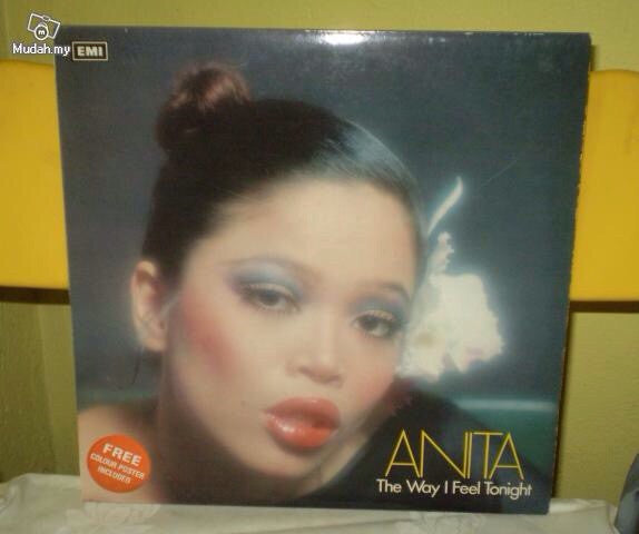 Anita Sarawak – The Way I Feel Tonight LP vinyl record, image 3 of 5