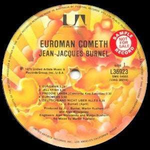 J.J. Burnel – Euroman Cometh LP vinyl record, image 3 of 3