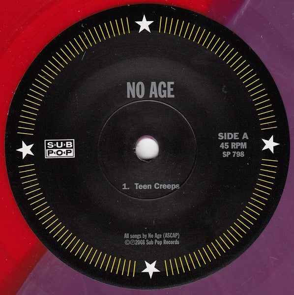 No Age – Teen Creeps 7" vinyl record, image 5 of 6