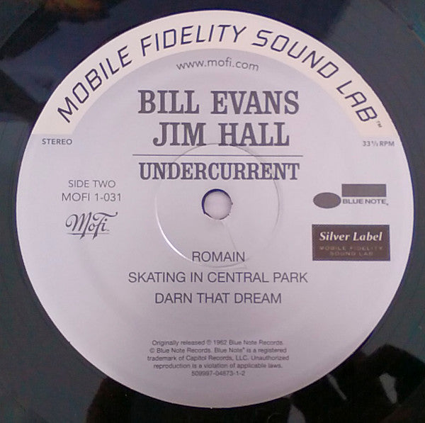 Bill Evans, Jim Hall – Undercurrent LP vinyl record, image 5 of 5