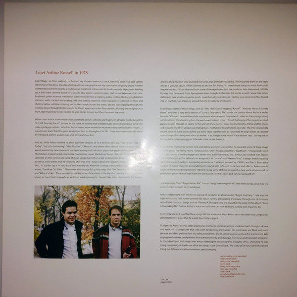 Arthur Russell – Love Is Overtaking Me (2xLP) LP vinyl record, image 4 of 10