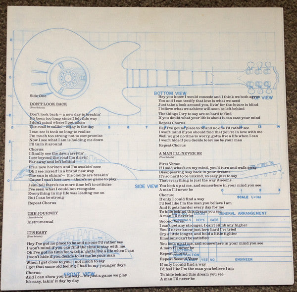 Boston – Don't Look Back LP vinyl record, image 6 of 8