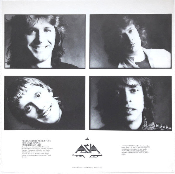 Asia – Alpha LP vinyl record, image 5 of 7