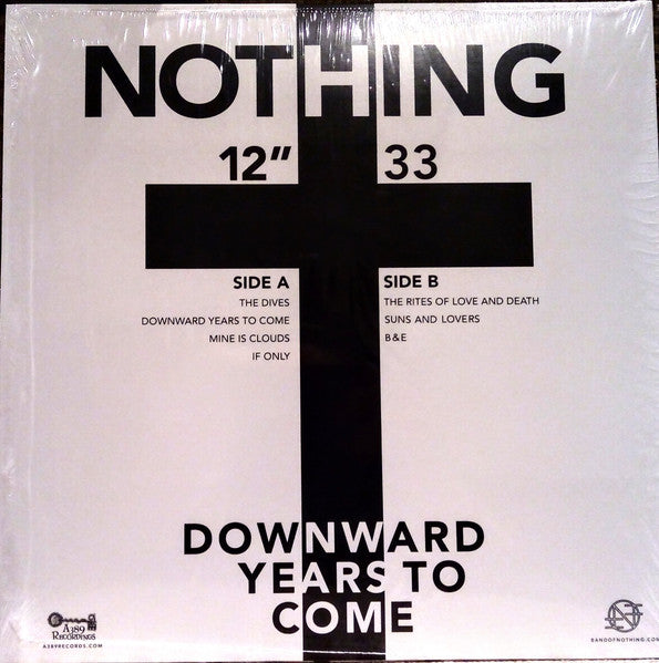 Nothing – Downward Years To Come 12" vinyl record, image 2 of 5