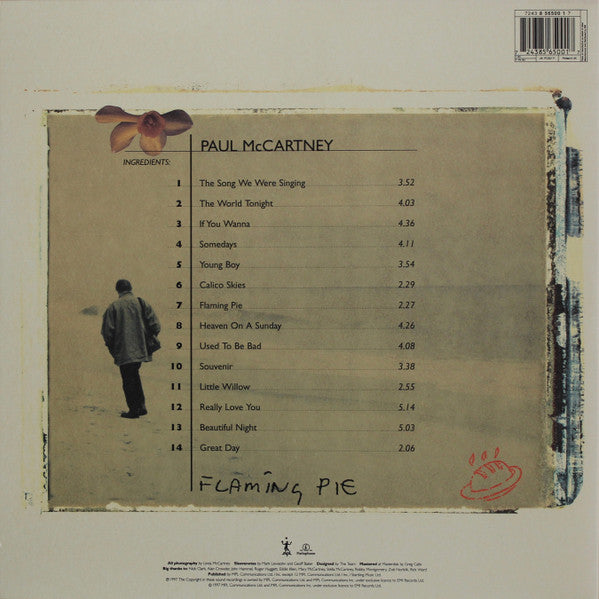 Paul McCartney – Flaming Pie LP vinyl record, image 3 of 10