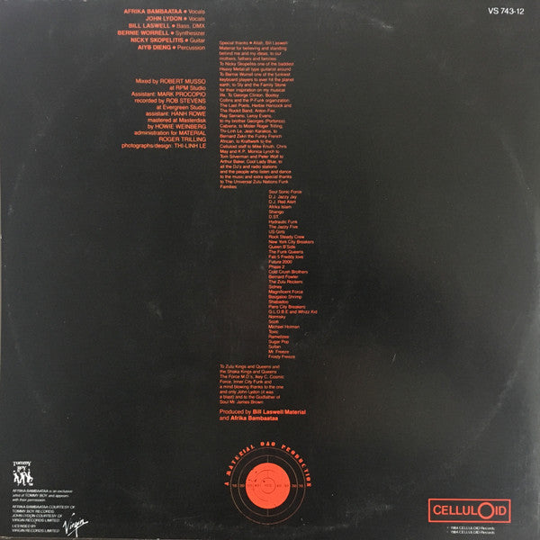 Time Zone – World Destruction 12" vinyl record, image 2 of 5
