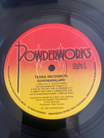 Gondwanaland Project – Terra Incognita LP vinyl record, image 3 of 4