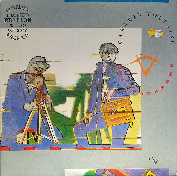 Cabaret Voltaire – The Crackdown LP vinyl record, image 2 of 9