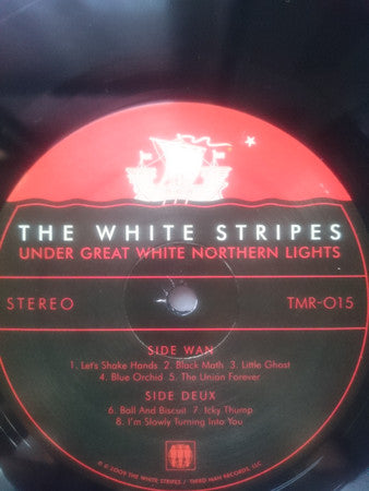 The White Stripes – Under Great White Northern Lights (2xLP) LP vinyl record, image 7 of 8