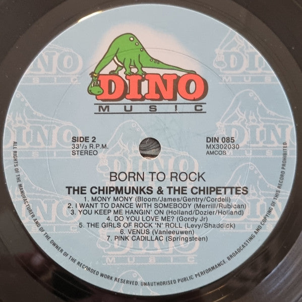 The Chipmunks, The Chipettes – Born To Rock LP vinyl record, image 4 of 4