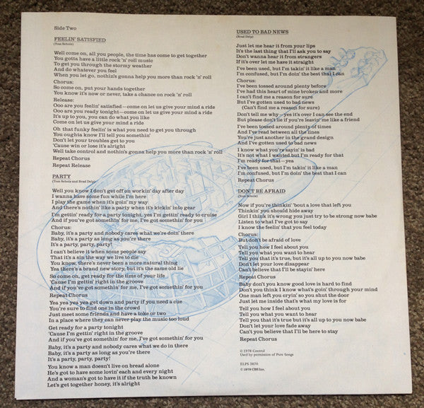 Boston – Don't Look Back LP vinyl record, image 5 of 8