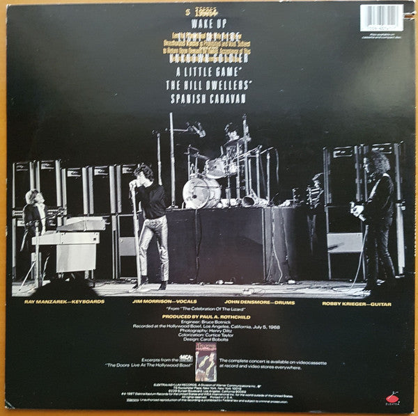 The Doors – Live At The Hollywood Bowl LP vinyl record, image 4 of 4