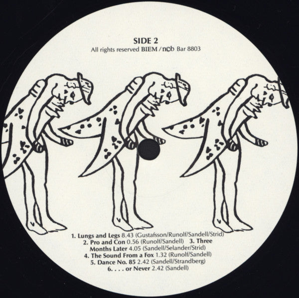 Sten Sandell – Now Or Never LP vinyl record, image 4 of 4