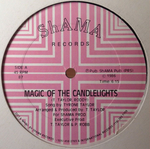 Tyrone Taylor – Magic Of The Candlelights LP vinyl record