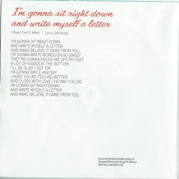 Barry Manilow – I'm Gonna Sit Right Down And Write Myself A Letter 7" vinyl record, image 3 of 6