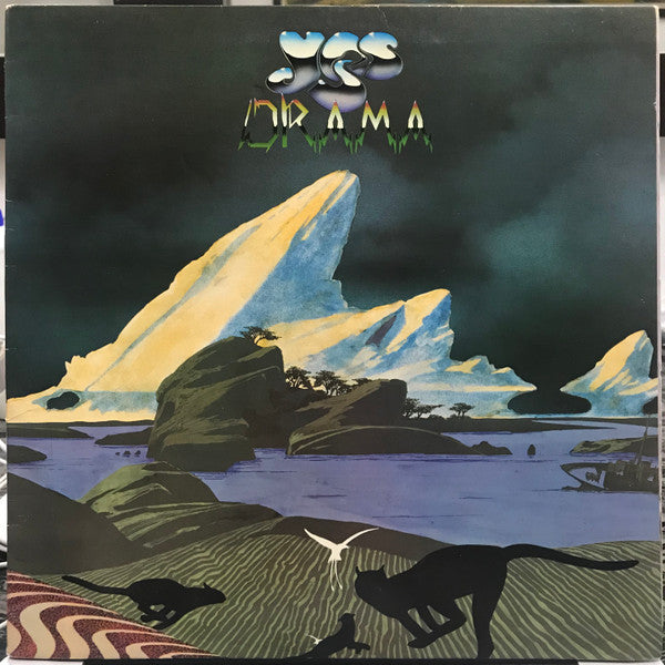 Yes – Drama LP vinyl record, image 1 of 9