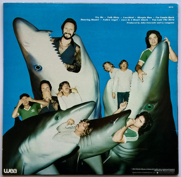 John Entwistle – Too Late The Hero LP vinyl record, image 2 of 7