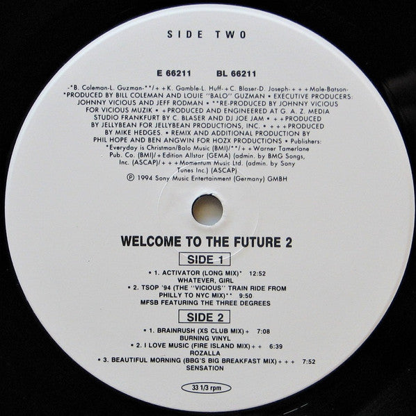 Various – Welcome To The Future² LP vinyl record, image 3 of 4